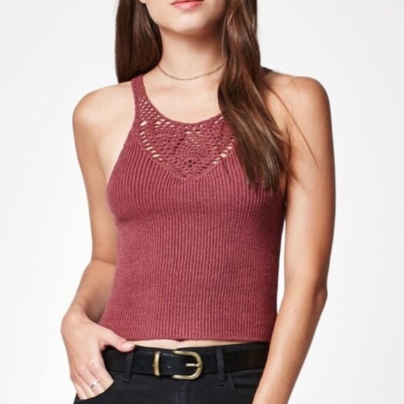 Pink Knit Tank - Picture 5 of 5